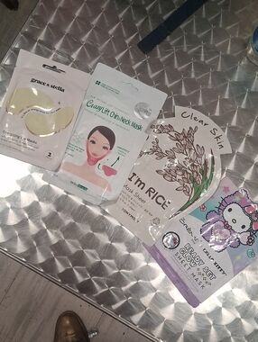 Brand New Set Of 4 Different Face Masks